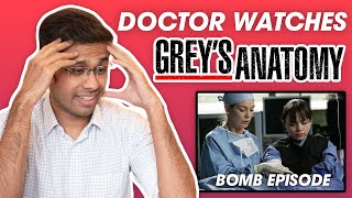 Doctor Reacts to Grey&#39;s Anatomy | BOMB EPISODE | Doctor A