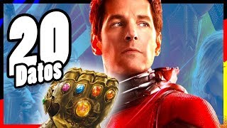 Ant-man and the Wasp 2018 | 20 Curiosidades