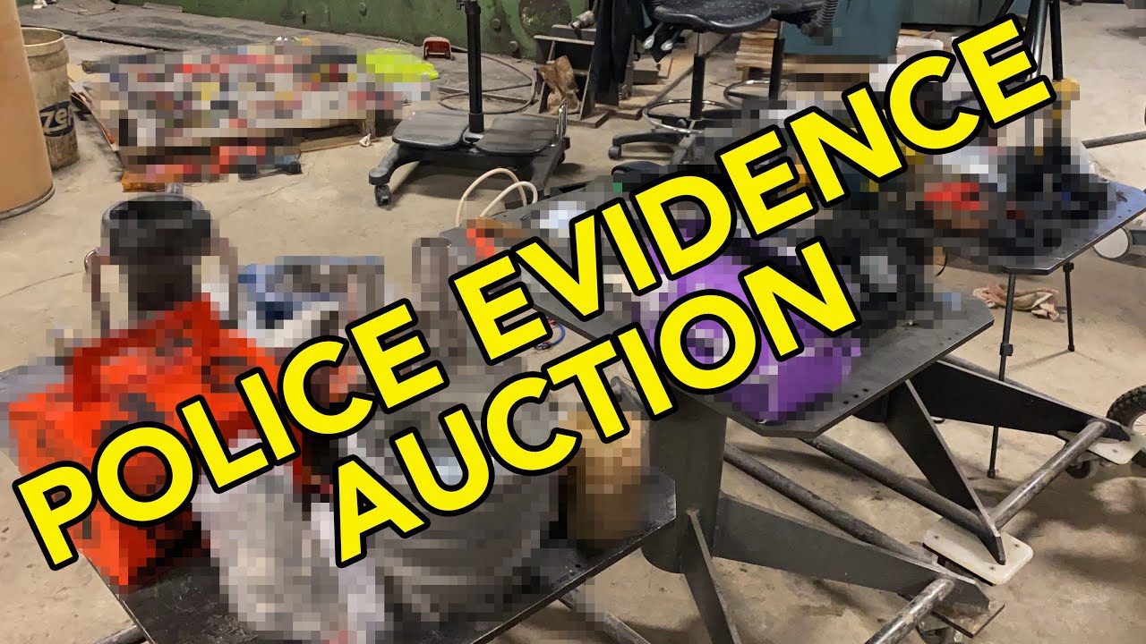 We bought a Pallet of Police Evidence at Auction