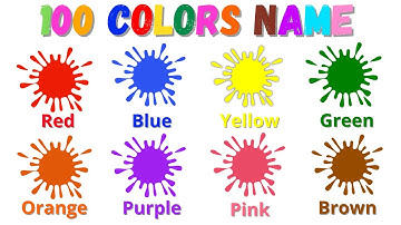 Colors Name | Learn Colors Name in English | Names Of Colors | English Vocabulary