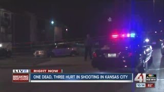 Four hit, one dead in KC shooting