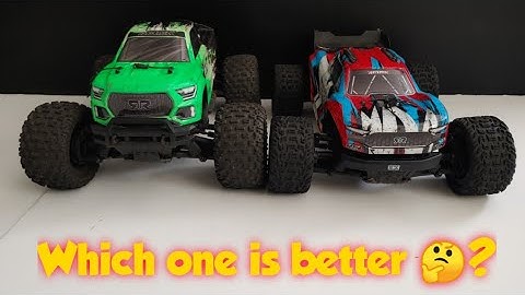 Arrma Granite BLX Compared to Arrma Vorteks BLX