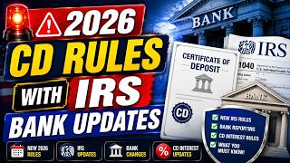 🚨 7 New CD Rules Every U.S. Senior Should Know in 2026 | IRS & Bank Updates