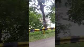 Beautiful River View Parallel To The Road...