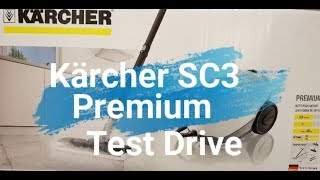 Test Drive  Karcher SC3 Premium steam cleaner