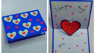 Miss you pop-up card making tutorials