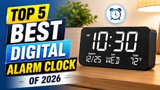 Top 5 Best Digital Wall Clocks Of 2026