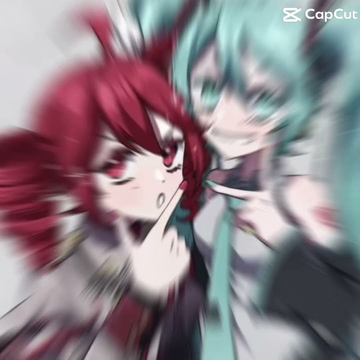 MIKU AND TETO EDITT!❤️💙 #hatsunemiku #miku #teto #vocaloid #edit
