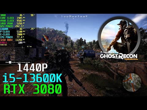 Ghost Recon Wildlands [Custom] RTX 3080 - 13600K 1440P