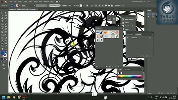How to Use the Symbol Sprayer Tool in Adobe Illustrator #artist_tarun #adobeillustrator #photoshop