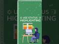 use status highlighting status ko highlight kaise kare #shortvideo 90%log ye trick nhi jante#excel