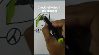 car drawing | how to draw a car easy for kids, toddler #drawing #howtodraw screenshot 4
