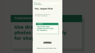 Upload Shopify Products Without Images? #Shorts