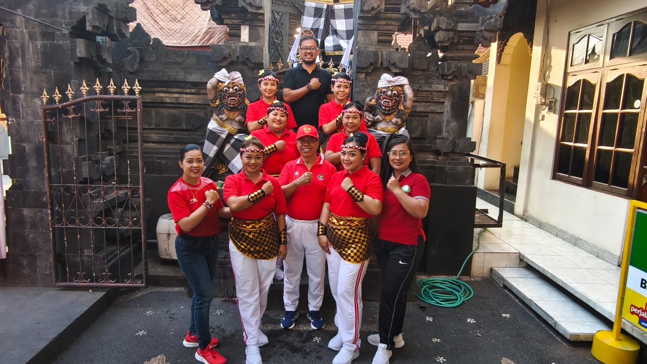 Lomba Senam Mars PKK Br.Dukuh Sari Sesetan Denpasar.