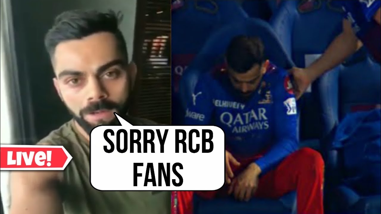 Watch Virat Kohli's emotional message for RCB Fans after getting ...