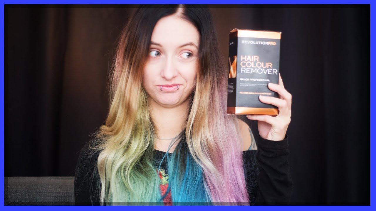 Revolution Hair Colour Remover vs Regenbogenhaare [Directions, Colour