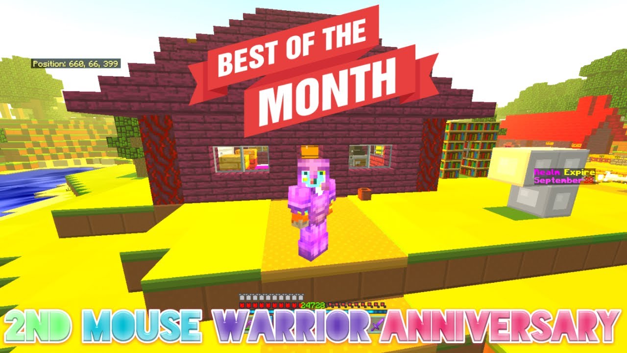 ⁣2nd Mouse Warrior Anniversary (Celebrate In my Realm)