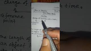you must know for class 9 physics motion