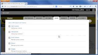 Cal State LA Web Platform: Changing User Roles