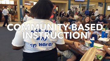 Lunchtime Community-Based Instruction at Mainland High