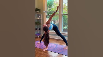 💫Try THIS in your Wide Legged Forward fold ✨#vinyasayogaflow #yogapostures #yoga