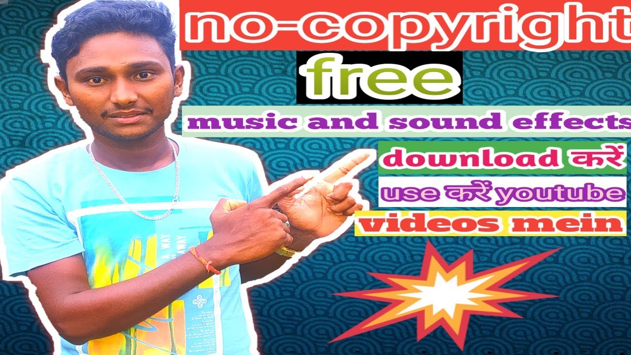 howto download without copyright backgraound music and sound effects