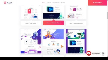 Naxly - Data Science and Analytics WordPress Theme predictive analytics data visualization Asahina