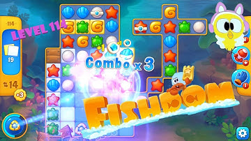 Fishdom level 114 HARD