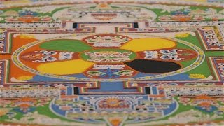 Sand Mandala for Dalai Lama's 80th Birthday – UC Irvine
