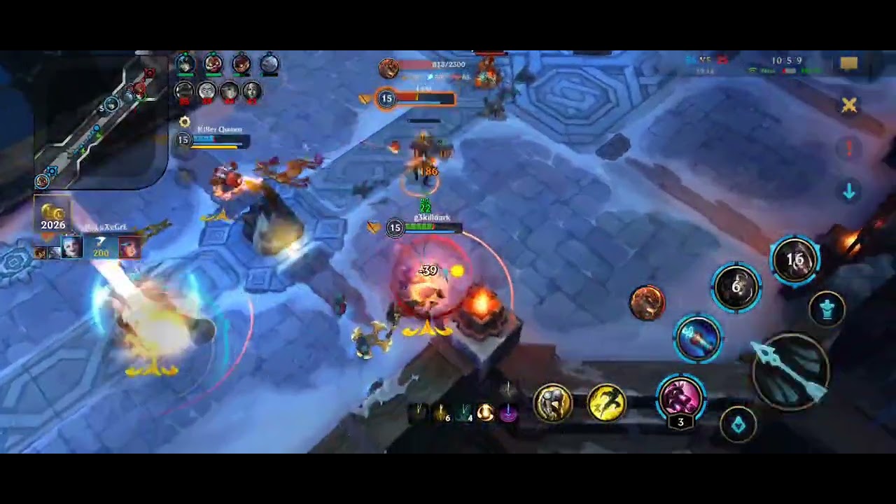 leagues of legends- wild rift- ARAM - double kill - YouTube