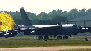 B52 arrives at RAF Fairford