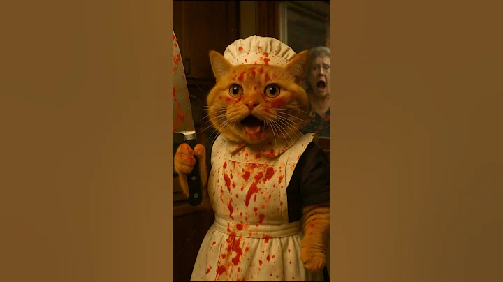 Watch the video about Episode. 1 “Chef Munchkin’s Sauce Disaster! 🍅🐾” MunchkinCat #CuteCat #CatChef #FunnyCat #ChubbyCat