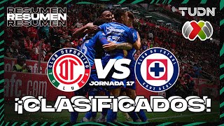 Resumen | Toluca 0-1 Cruz Azul | CL2024 - Liga Mx J17 | TUDN