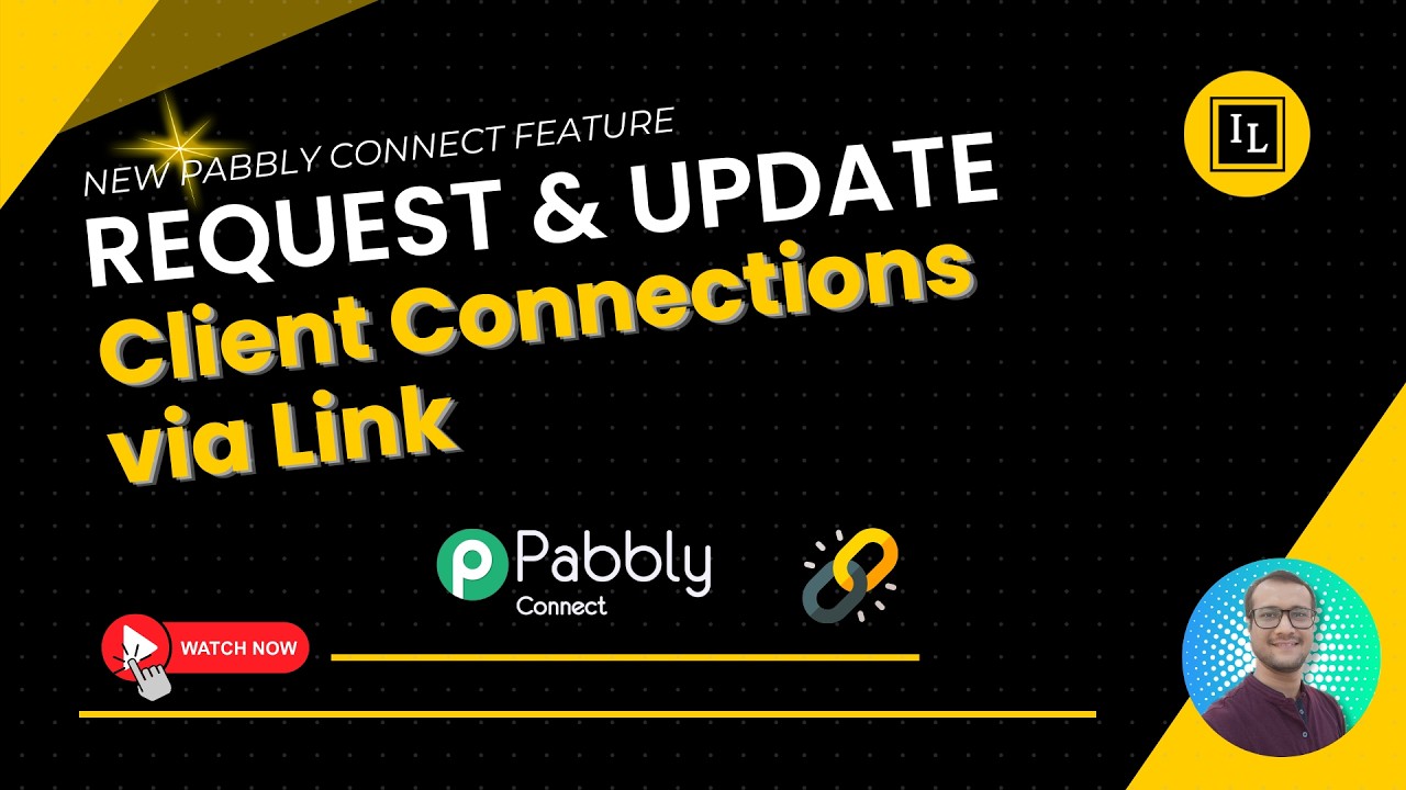 Request App Connection(Create/Update) by Link - Pabbly Connect New Feature Demo - Fagun Shah