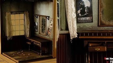 New the last of us diorama revealed by KAI Lab x Grab Studio 1/12 Terror figure Diorama set