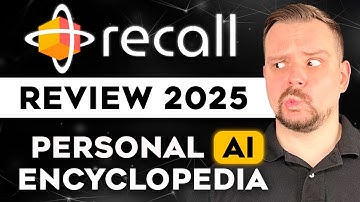 Deze AI verandert je aantekeningen in een zelforganiserend brein | Recall Review 2025