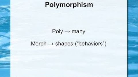 Introduction of Polymorphism And Method Overloading By Rakesh