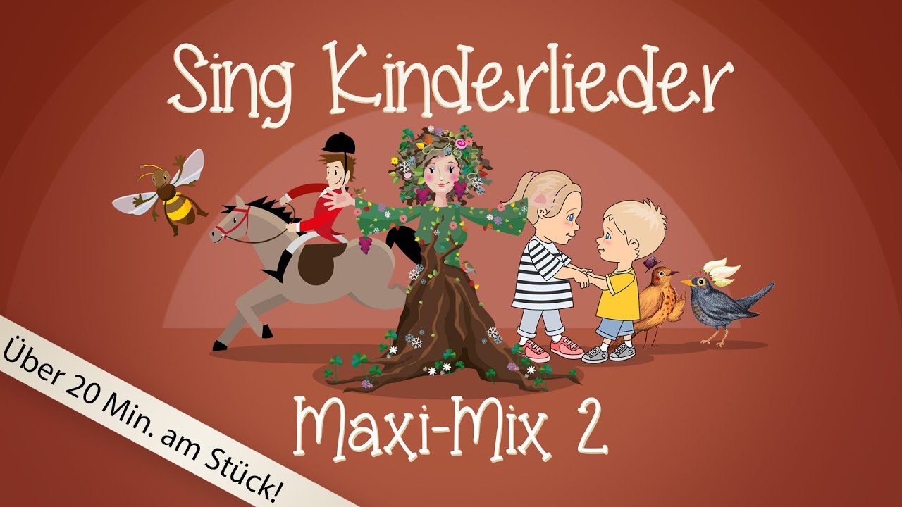 Sing Kinderlieder Maxi-Mix 2: klein u.v.m. - Kinderlieder zum | Sing Kinderlieder - YouTube