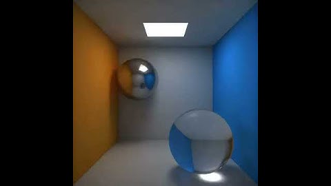 scene1 photon raytracer