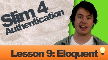 Slim 4 Authentication (Lesson 9: Eloquent DB Setup)