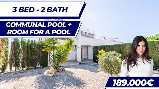 Property For Sale In La Marina Spain Communal Pool Solarium Ref. 6157