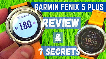 Garmin Fenix 5 Plus Review - 7 Secrets | Fenix 5 Plus Maps - Features - Tips and Tricks