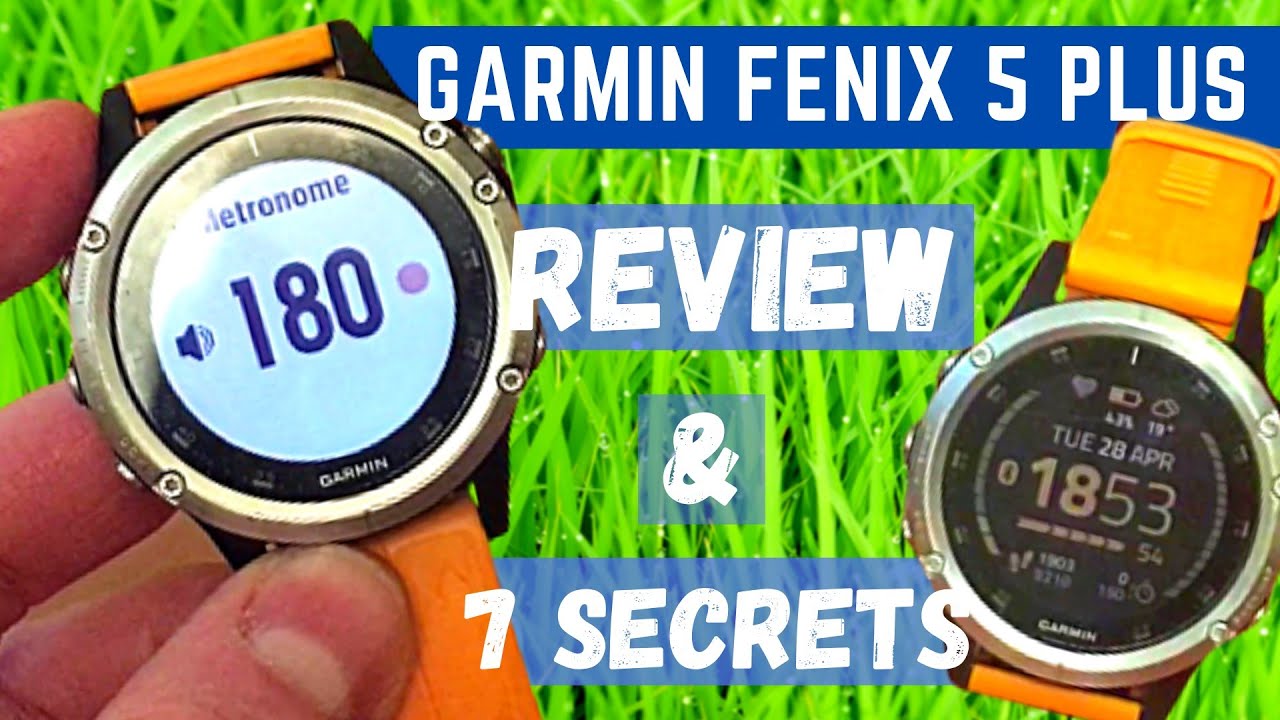 Garmin Fenix 5 Plus Review - 7 Secrets | Fenix 5 Plus Maps - Features - Tips  and Tricks - YouTube