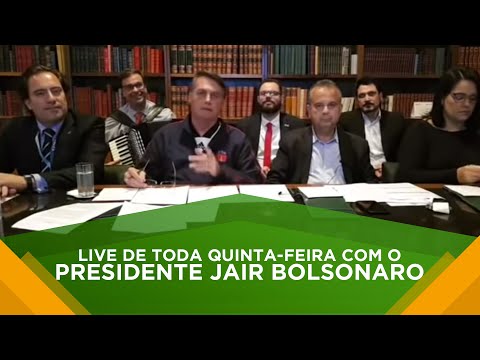 Live de toda quinta-feira com o Presidente Jair Bolsonaro (02/07/2020)