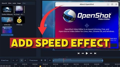 How to Add Speed Effect in Openshot 2025?
