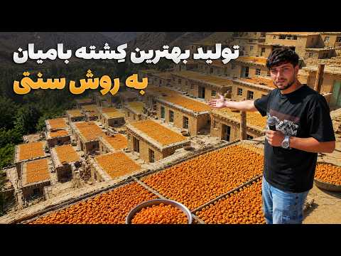 قریه به قریه - دیدار سمیع الله ظفر از تولید بهترین و باکیفیت ترین کِشته بامیان
