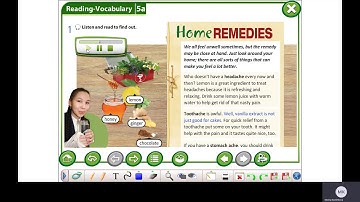Excel 6 M 5 ex  1 p  54 Home remedies Listen and read
