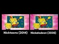 SpongeBob Remix Comparison (Nicktoons vs. Nickelodeon)