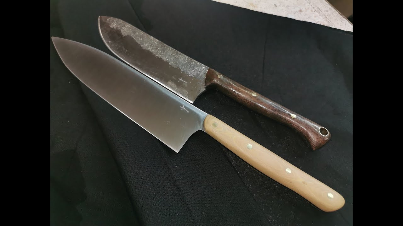 Making a Set of Chefs Knives YouTube