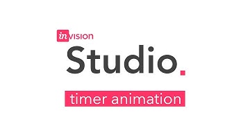 [InVision Studio] Timer animation